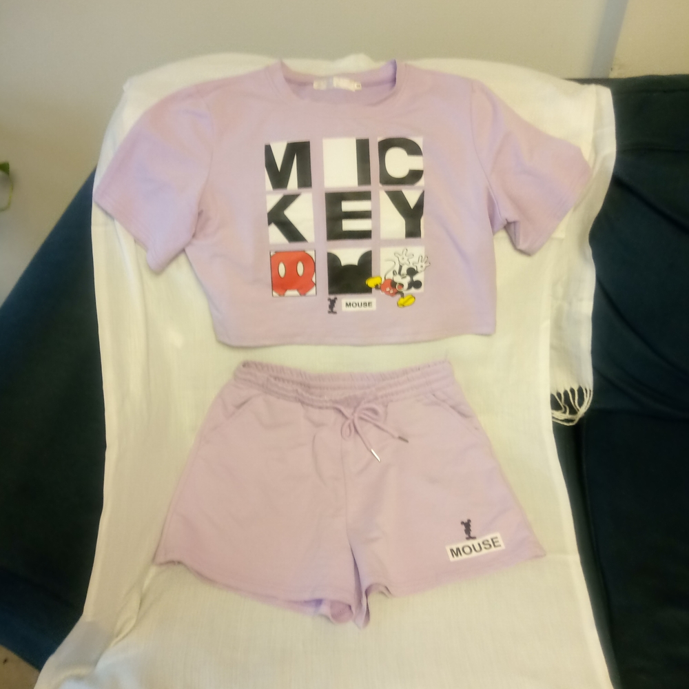 Disney Micky Mouse Lilac Set